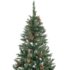 vidaXL Artificial Christmas Tree with Pine Cones and White Glitter 150 cm - Image 3