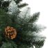 vidaXL Artificial Christmas Tree with Pine Cones and White Glitter 150 cm - Image 4