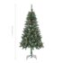 vidaXL Artificial Christmas Tree with Pine Cones and White Glitter 150 cm - Image 7