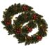 vidaXL Christmas Wreaths 2 pcs with Decoration Green 45 cm
