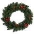vidaXL Christmas Wreaths 2 pcs with Decoration Green 45 cm - Image 3