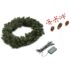 vidaXL Christmas Wreaths 2 pcs with Decoration Green 45 cm - Image 7