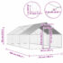 vidaXL Outdoor Chicken Cage 2.75x6x1.92 m Galvanised Steel - Image 6