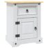 vidaXL Bedside Cabinet Mexican Pine Corona Range White 53x39x67 cm - Image 2