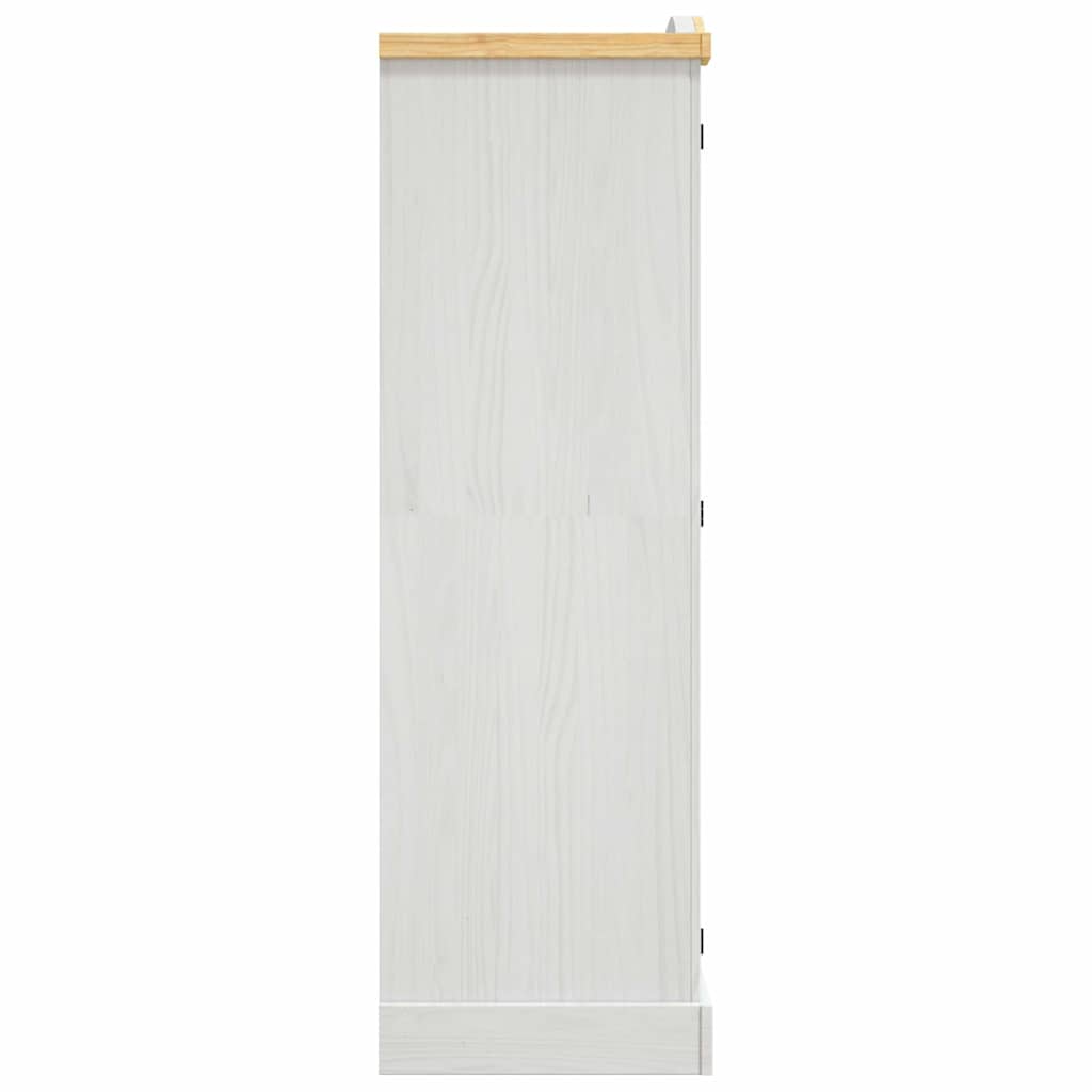 8719883681917_g_en_hd_3 vidaXL Wardrobe Mexican Pine Corona Range 3 Doors White - Image 5