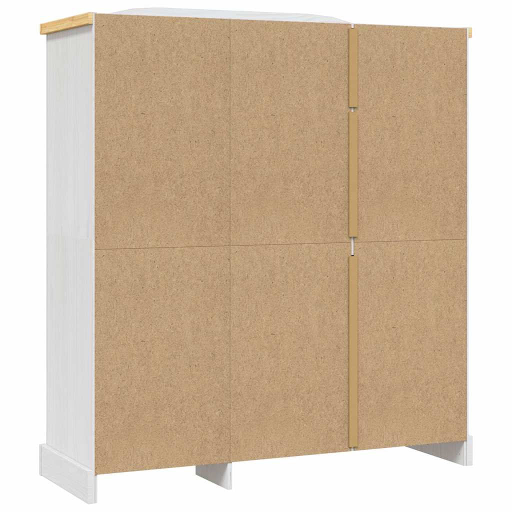 8719883681917_g_en_hd_4 vidaXL Wardrobe Mexican Pine Corona Range 3 Doors White - Image 6