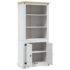 vidaXL Cupboard Mexican Pine Corona Range White 80x40x170 cm - Image 7