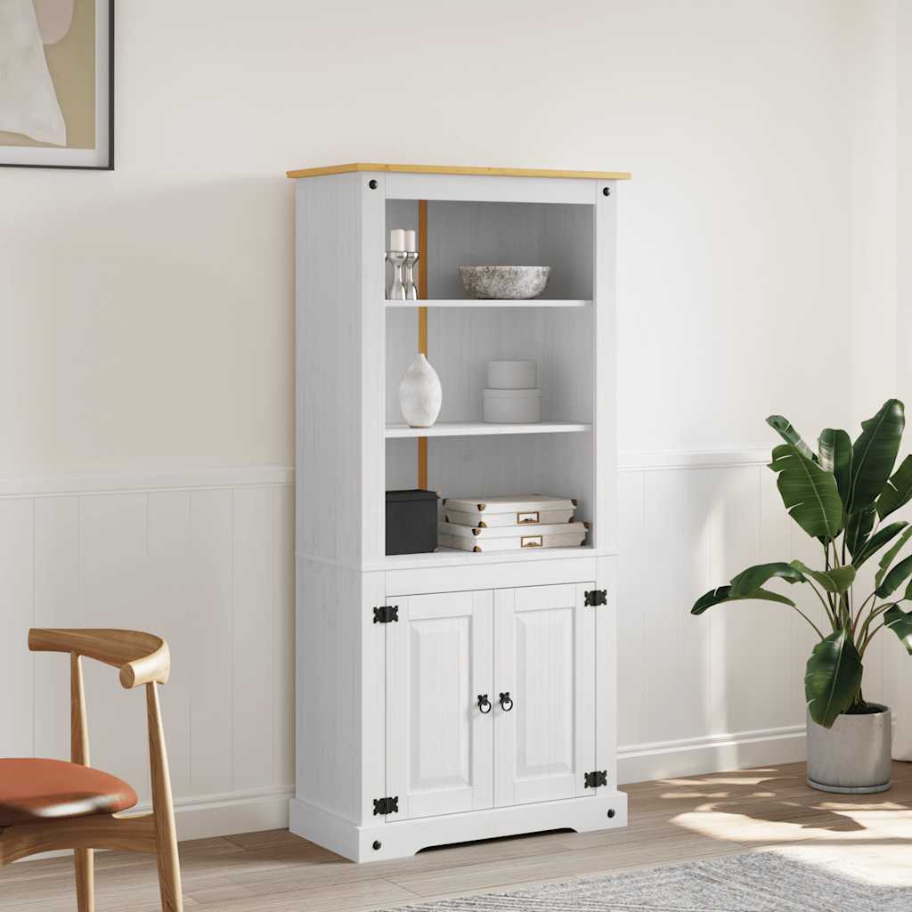 8719883681931_m_en_hd_1 vidaXL Cupboard Mexican Pine Corona Range White 80x40x170 cm - Image 1