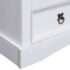 vidaXL TV Cabinet Mexican Pine Corona Range White 91x43x56 cm - Image 6