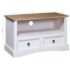 vidaXL TV Cabinet Mexican Pine Corona Range White 91x43x56 cm - Image 7
