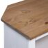 vidaXL Console Table Mexican Pine Corona Range White 80x43x78 cm - Image 5