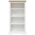 vidaXL 4-Tier Bookcase Mexican Pine Corona Range White 80x29x150 cm - Image 4