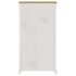 vidaXL 4-Tier Bookcase Mexican Pine Corona Range White 80x29x150 cm - Image 6