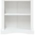vidaXL 4-Tier Bookcase Mexican Pine Corona Range White 80x29x150 cm - Image 7