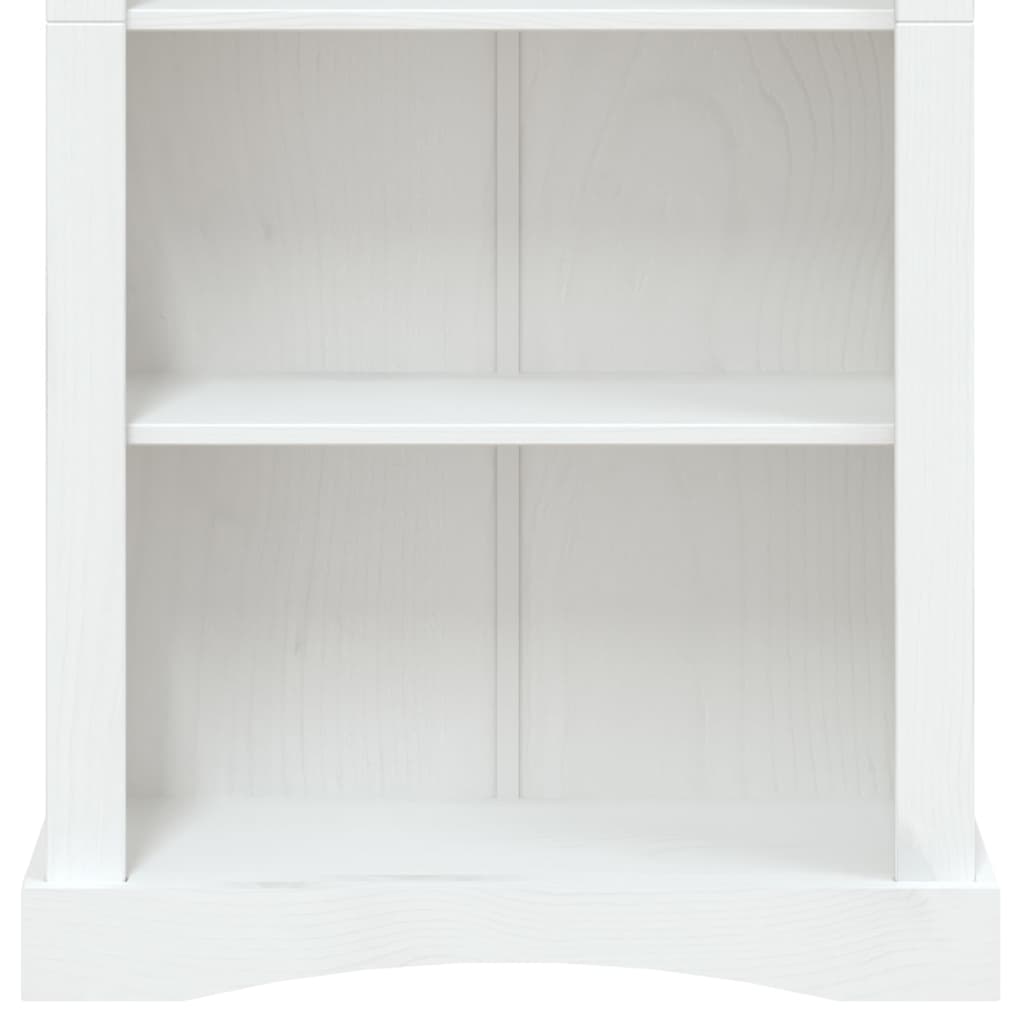 8719883682051_g_en_hd_4 vidaXL 4-Tier Bookcase Mexican Pine Corona Range White 80x29x150 cm - Image 7