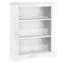 vidaXL 3-Tier Bookcase Mexican Pine Corona Range White 81x29x100 cm - Image 2