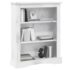 vidaXL 3-Tier Bookcase Mexican Pine Corona Range White 81x29x100 cm - Image 4