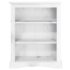 vidaXL 3-Tier Bookcase Mexican Pine Corona Range White 81x29x100 cm - Image 5