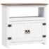 vidaXL TV Cabinet Mexican Pine Corona Range White 80x43x78 cm - Image 2