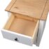vidaXL Bedside Cabinet White 46x40x57 cm Pinewood Panama Range - Image 8