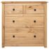 vidaXL Sideboard 80x40x83 cm Pinewood Panama Range - Image 4