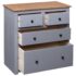 vidaXL Sideboard Grey 80x40x83 cm Pinewood Panama Range - Image 6