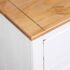vidaXL Sideboard White 80x40x83 cm Pinewood Panama Range - Image 8