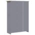 vidaXL 3-Door Wardrobe Grey 118x50x171.5 cm Pine Panama Range - Image 8