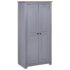 vidaXL Wardrobe Grey 80x50x171.5 cm Solid Pine Panama Range