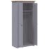 vidaXL Wardrobe Grey 80x50x171.5 cm Solid Pine Panama Range - Image 5
