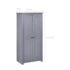 vidaXL Wardrobe Grey 80x50x171.5 cm Solid Pine Panama Range - Image 7