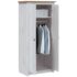 vidaXL Wardrobe White 80x50x171.5 cm Solid Pine Panama Range - Image 2