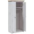 vidaXL Wardrobe White 80x50x171.5 cm Solid Pine Panama Range - Image 5