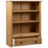 vidaXL Bookcase 80x35x110 cm Solid Pine Wood Panama Range - Image 2