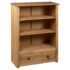 vidaXL Bookcase 80x35x110 cm Solid Pine Wood Panama Range - Image 5