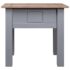 vidaXL Nightstand Grey 50.5x50.5x52.5 cm Pine Panama Range - Image 2