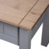 vidaXL Nightstand Grey 50.5x50.5x52.5 cm Pine Panama Range - Image 6