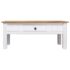 vidaXL Coffee Table White 100x60x45 cm Solid Pine Wood Panama Range - Image 2