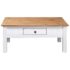 vidaXL Coffee Table White 100x60x45 cm Solid Pine Wood Panama Range - Image 5