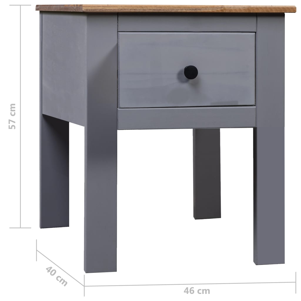 8719883682617_g_en_hd_8 vidaXL Bedside Cabinet Grey 46x40x57 cm Pine Panama Range - Image 10