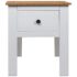 vidaXL Bedside Cabinet White 46x40x57 cm Pine Panama Range - Image 4