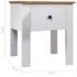 vidaXL Bedside Cabinet White 46x40x57 cm Pine Panama Range - Image 10