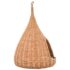 vidaXL Cat House with Cushion 40x60 cm Natural Willow Teepee - Image 4