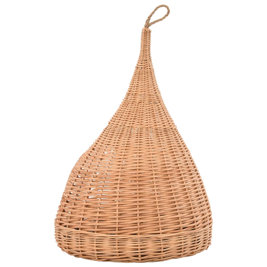 8719883682815_g_en_hd_3 vidaXL Cat House with Cushion 40x60 cm Natural Willow Teepee - Image 5