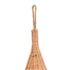 vidaXL Cat House with Cushion 40x60 cm Natural Willow Teepee - Image 6