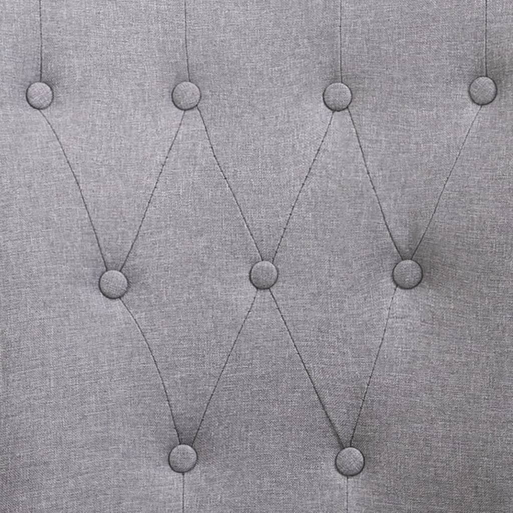 8719883683539_g_en_hd_5 vidaXL Dining Chairs with Armrests 6 pcs Light Grey Fabric - Image 7