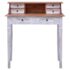 vidaXL Writing Desk with Drawers 90x50x101 cm Solid Mahogany Wood - Image 4