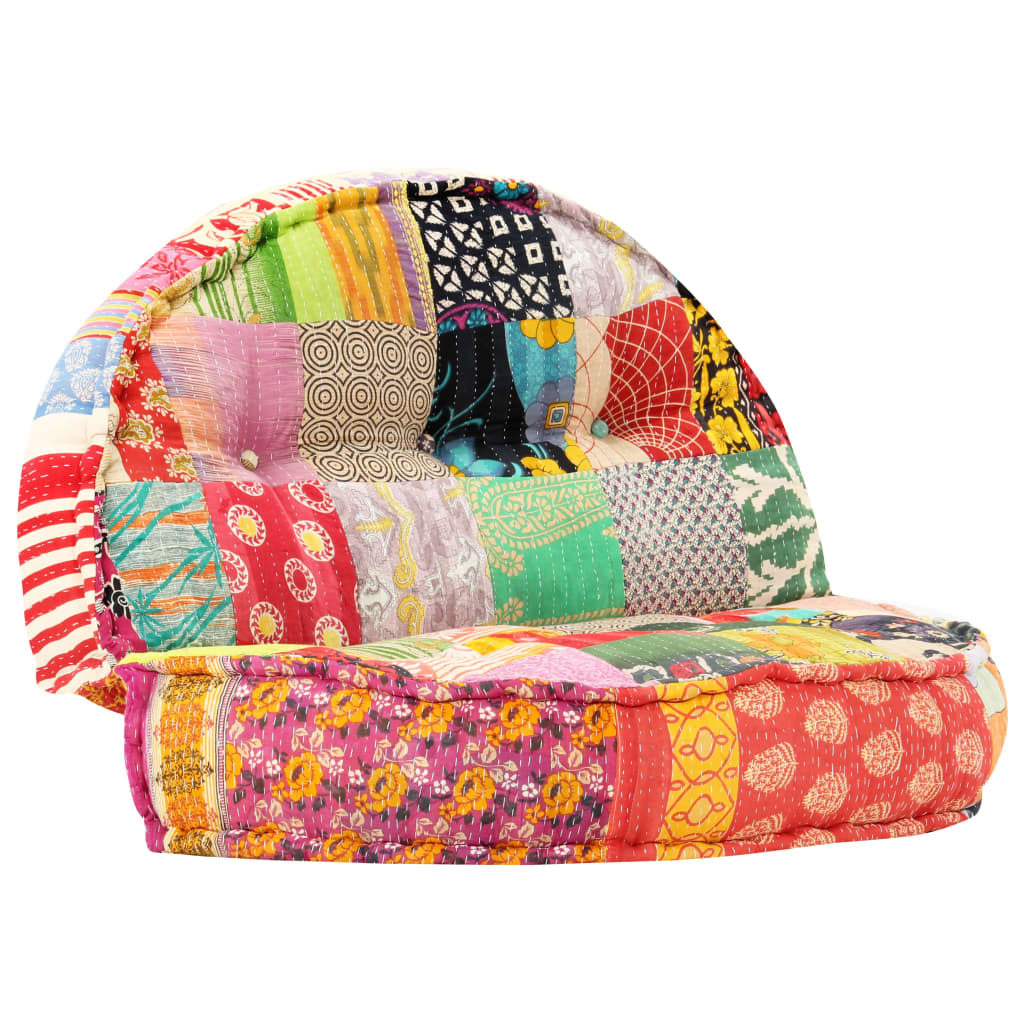 8719883687100_g_en_hd_8 vidaXL Pouffe 100x20 cm Patchwork Fabric - Image 9
