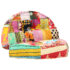 vidaXL Pouffe 100x20 cm Patchwork Fabric - Image 10