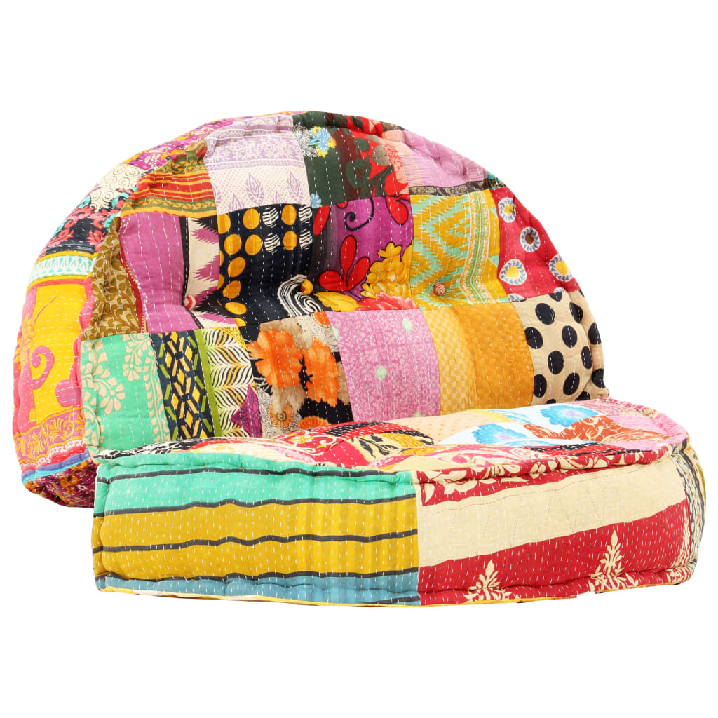 8719883687100_g_en_hd_9 vidaXL Pouffe 100x20 cm Patchwork Fabric - Image 10